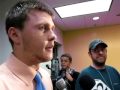 Iowa QB James Vandenberg -- Minnesota postgame