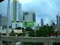 Miami DownTown From I-95 South to North