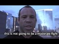 Wanderlei Silva Ready for UFC 99 - Message to fans + Snorkel Training Session with Rafael Alejarra