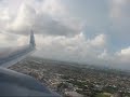 American Airlines 757 landing at Miami