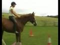 Jumping 1.40m bareback!!