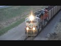 BNSF 5 train meet in Wayzata 4-29-08
