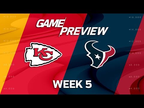 Video: Kansas City Chiefs vs. Houston Texans | Week 5 Game Preview | NFL Playbook