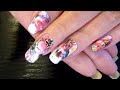 Special FX Pretty Floral Nail Art Foil Tutorial! HowTo Step-By-Step How To Create The Look HD Video