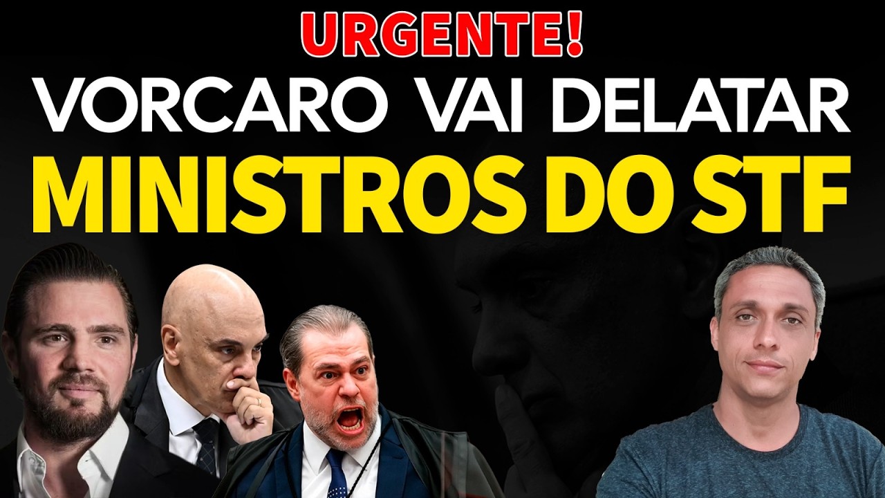 URGENTE! Vorcaro admite que vai delatar ministros do STF para André Mendonça