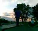 Kid falls dropping in