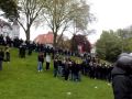 HSV Fans beobachten Polizei, Polizeieinsatz Bremen - HSV auswärts 08.05.2010
