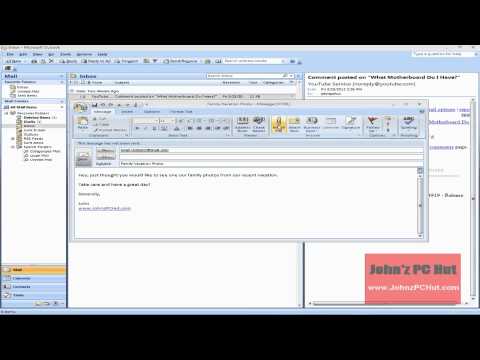 how to attach mail in outlook