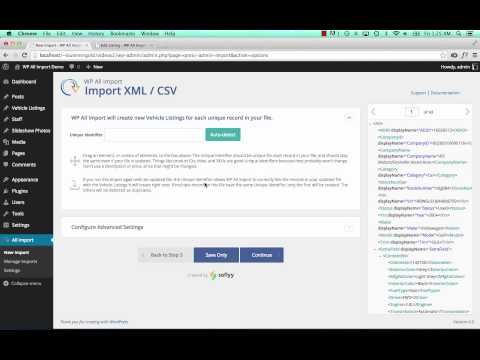 how to import xml file into wordpress