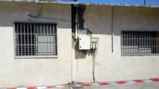 قرية الخيريه المهجره قضاءيافا والدي الحج سليم محمد ابو جنيد لحظة دخوله البيت في الخيريه