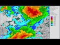 Doppler radar - Salt Lake City tornado - August 11, 1999