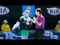 Kim Clijsters 20-1-2011 Interview Tennis Australian Open Todd Woodbridge zwanger boobs