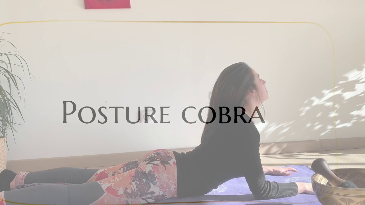 Posture du cobra : 1 minute de yoga par jour