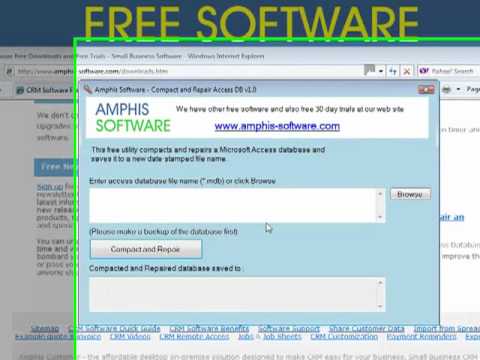 how to rebuild microsoft database utility