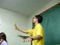 Prof° Will fingindo-se de cego em aula para 3°C/2008