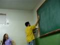 Prof° Will fingindo-se de cego em aula para 3°C/2008