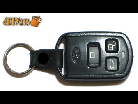 DIY: Hyundai Keyless Remote Battery Replacement & Disassembly