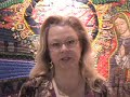 Luana Rubin Tours SAQA Exhibit Houston - Oct 2008