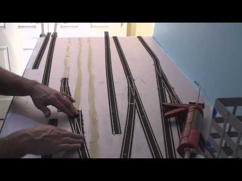 how to fasten ho track