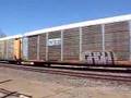 CEFX 2793 empty autoracks north