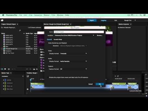 Sending Files from Adobe Prelude to Adobe Premiere Pro