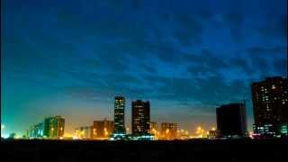 Cloudy Sunset Time Lapse