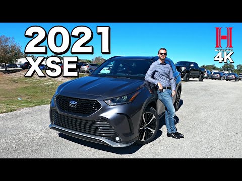 2021 toyota highlander xse full review road test
