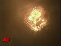 Raw Video: Wildire in So. Cal Destroys Homes
