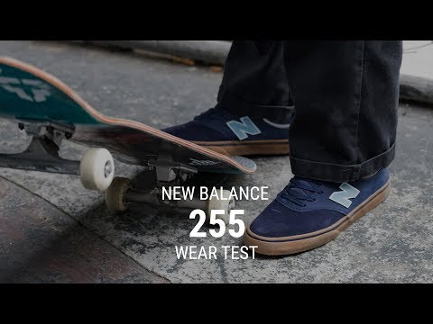 New Balance 255 Skate Shoes Wear Test Review - Tactics.com