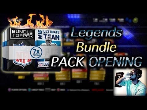 Madden 15 PS4 Ultimate Team Mode - Legends Bundle Pack Opening!! (60 FPS)