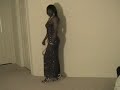 Darlene in Purple Sparkly Gown