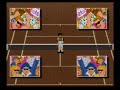 today on odin's collection, i travel around the globe to make my name as the greatest tennis player of all time. this is super tennis for the snes! this game is really what it says, it's tennis. it has very good gameplay and realism for the super nintendo, and is pretty fun with 2 people. the password system is beyond stupid, it's like 40 letters or something stupid like that. all in all, it's a fun game to play, but not to watch. kinda like real tennis. the background music you'll hear in ...