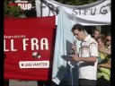 Demonstration mot FRA-lagen - Peter Sunde, The Pirate Bay