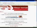 T�rk�e Youtube - www.turkceyoutube.com