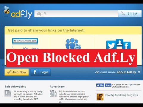 how to use adf ly in india