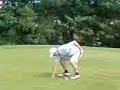 Mouldy aka Paul Holdham setting a PB at golf