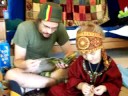 Our little Rasta family sharing gifts on Haile Sellassie's birthday, 2008.