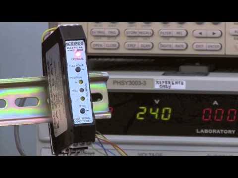 Macro Sensors EAZY-CAL MME-1000 = LVDT Signal Conditioner Tutorial 