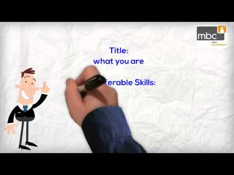 how to write your first resume