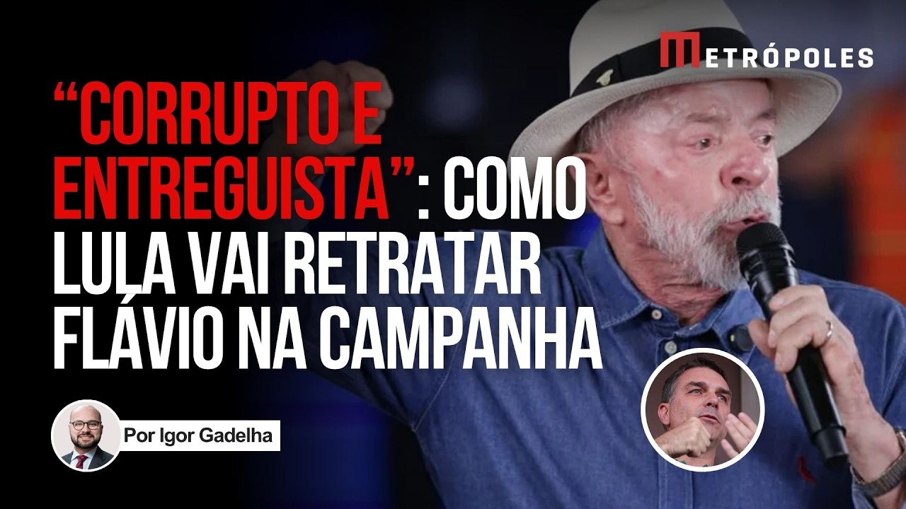 Características que o PT vai usar para retratar Lula e Flávio Bolsonaro na campanha de 2026