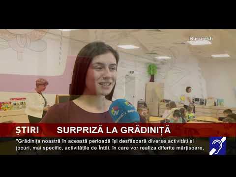 Surprize la grădiniță