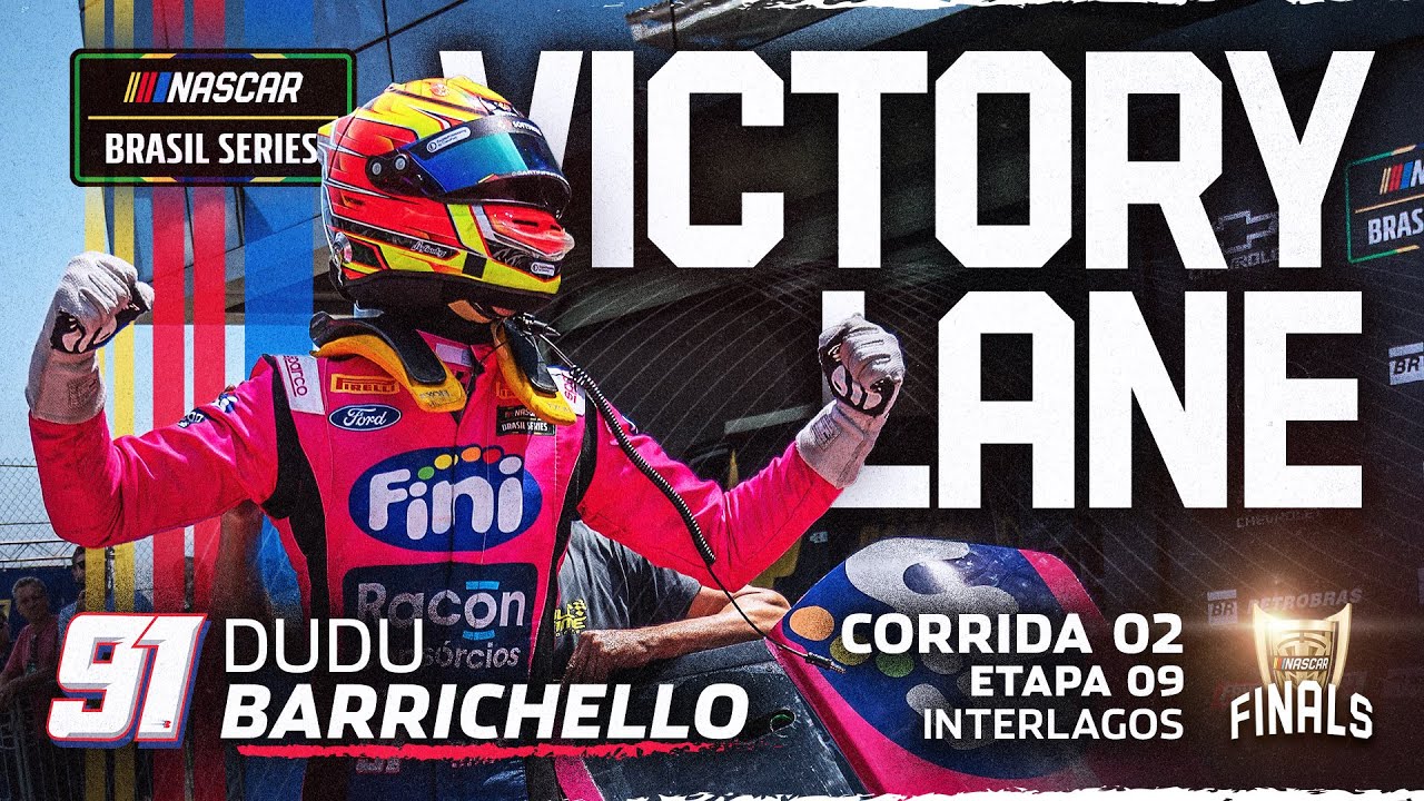 NASCAR Brasil - Dudu Barrichello vence a corrida #2 da grande final em Interlagos