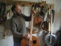 homemade contrebasse en calebasse solo