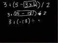 Order of operations