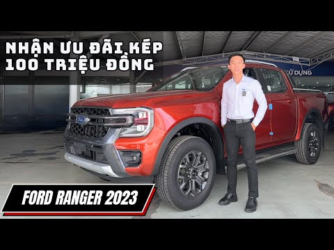 FORD RANGER 2023 KHUYẾN MÃI BẤT NGỜ - ƯU ĐÃI KÉP 100 TRIỆU ĐỒNG |0932.304.322 SÀI GÒN FORD|