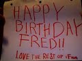 happy birthday fred happy birthday fred