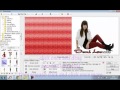 How to make glitter text // Photoscape - YouTube