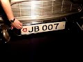 Aston Martin DB5 007 car numberplate Aston Martin DB5 007 car numberplate