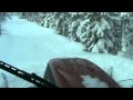 snöröjning med valtra 150 hk!