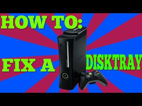 how to open xbox tray when it won't open